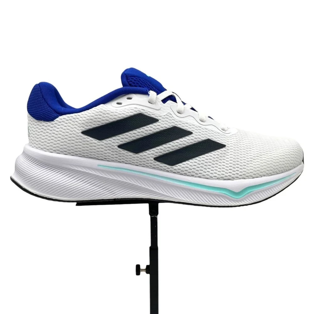 adidas Mens Response Athletic Running‎ Shoe Size 9.5 White/Aurora Ink/Flash Aqua